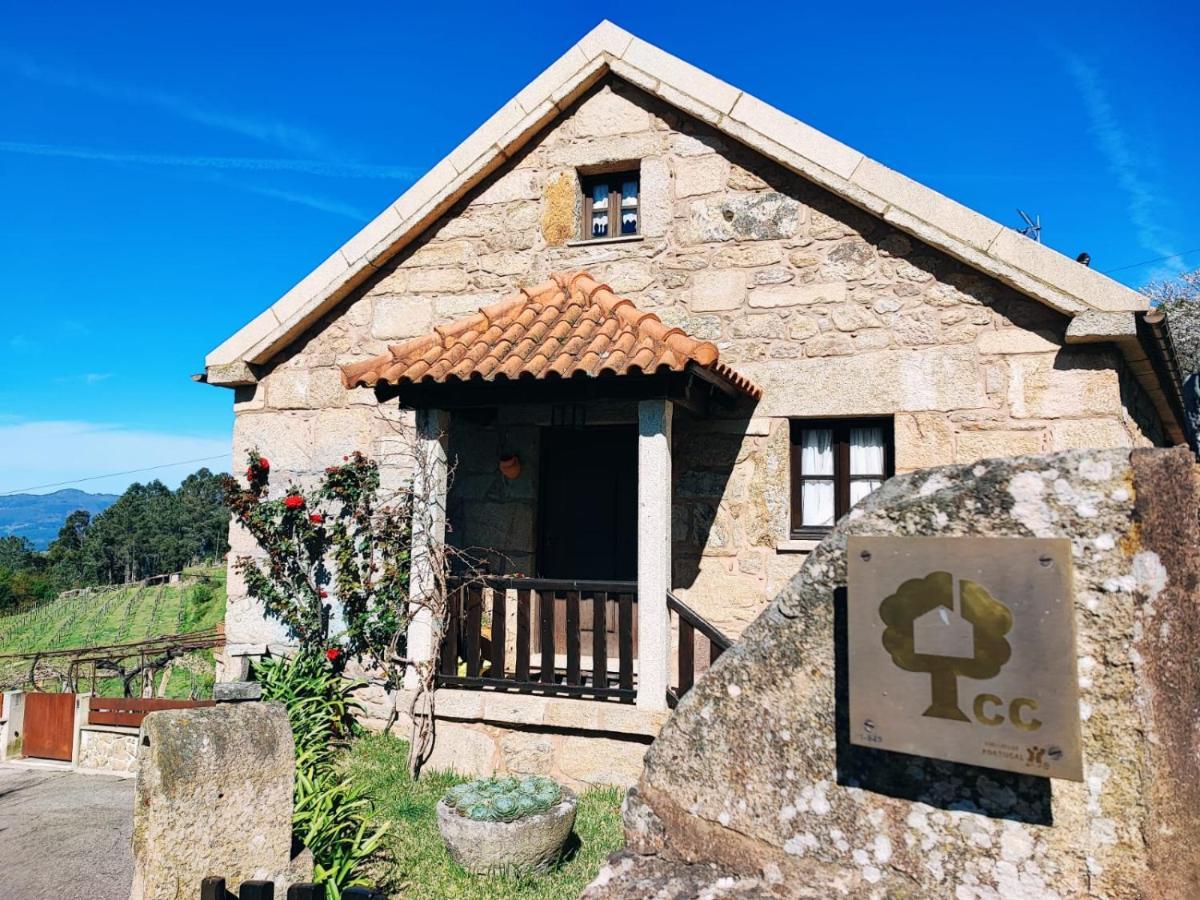 Casa Cabreiros De Cima Villa Melgaco Bagian luar foto
